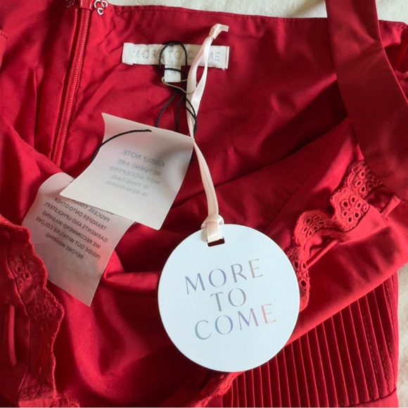 Revolve More To Come Danniela Maxi Dress Red Size M NWT - Picture 6 of 9